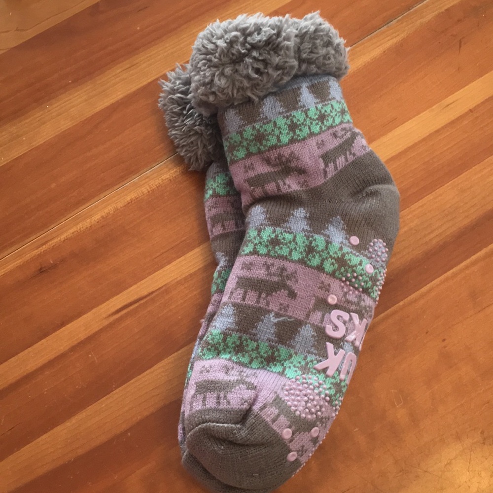 Muk Luks Women's Cabin Socks - Picture 4 of 5